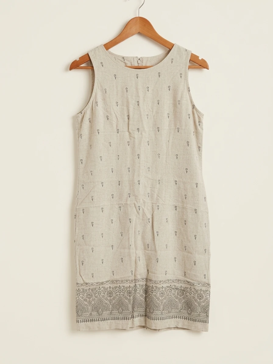 Vintage Handkerchief Mini Dress