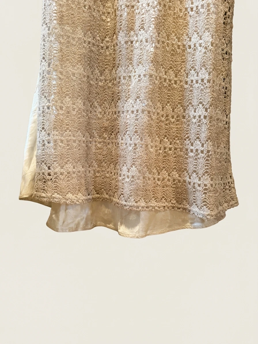 Vintage Crochet Maxi Dress photo 2