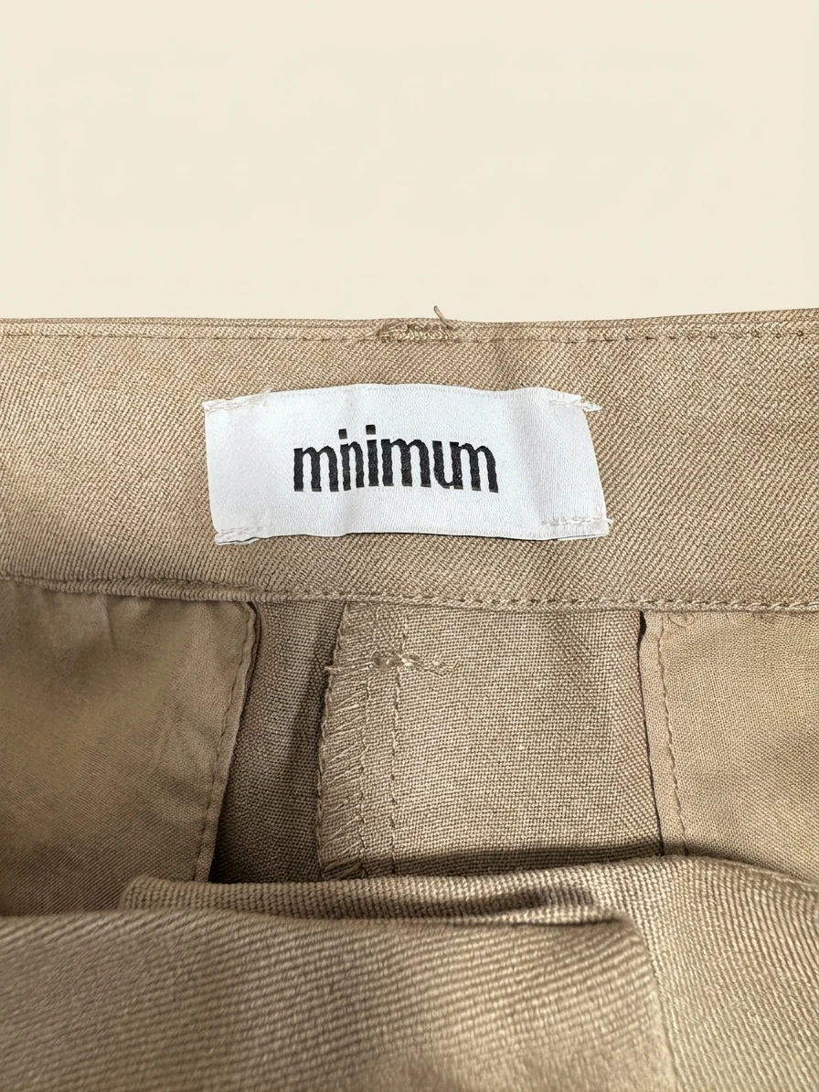 Minimum Tan Cotton Trousers photo 3