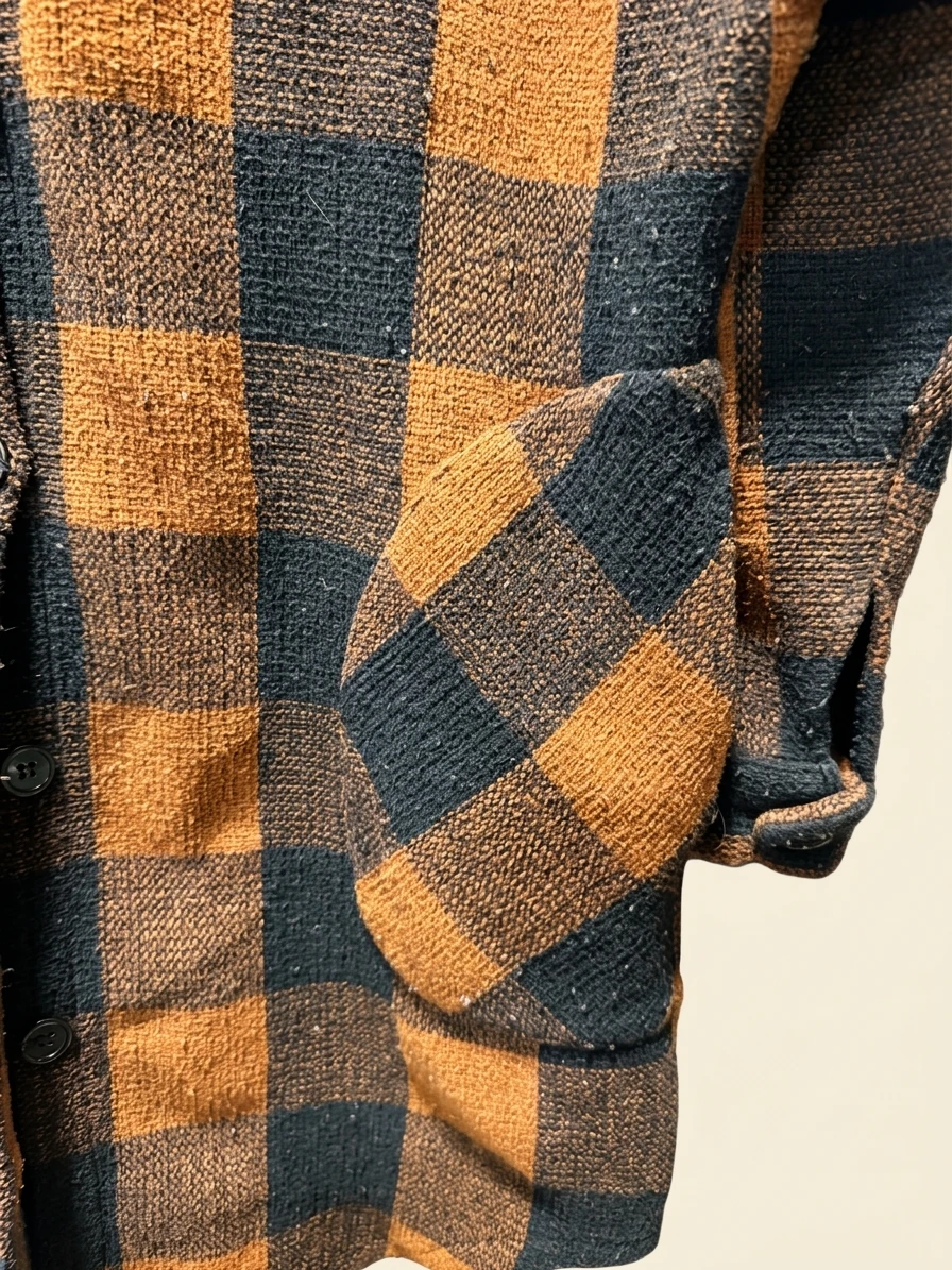 Brown And Black Plaid Shacket photo 3