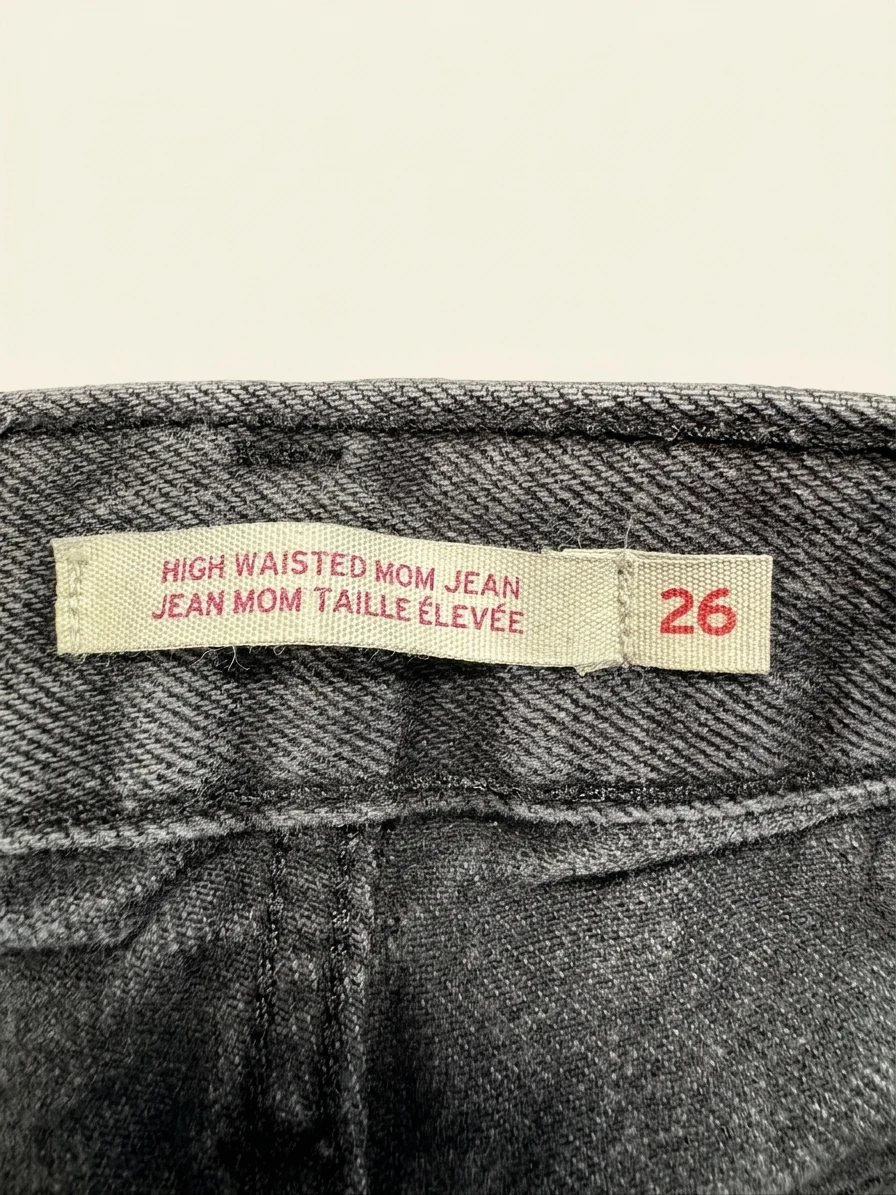 Levi's High Waisted Mom Jeans photo 3