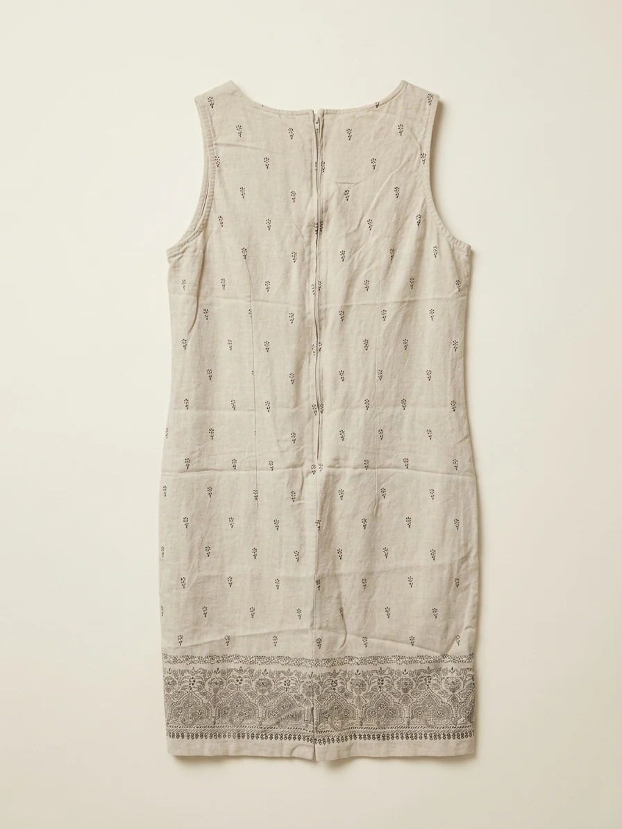 Vintage Handkerchief Mini Dress photo 2