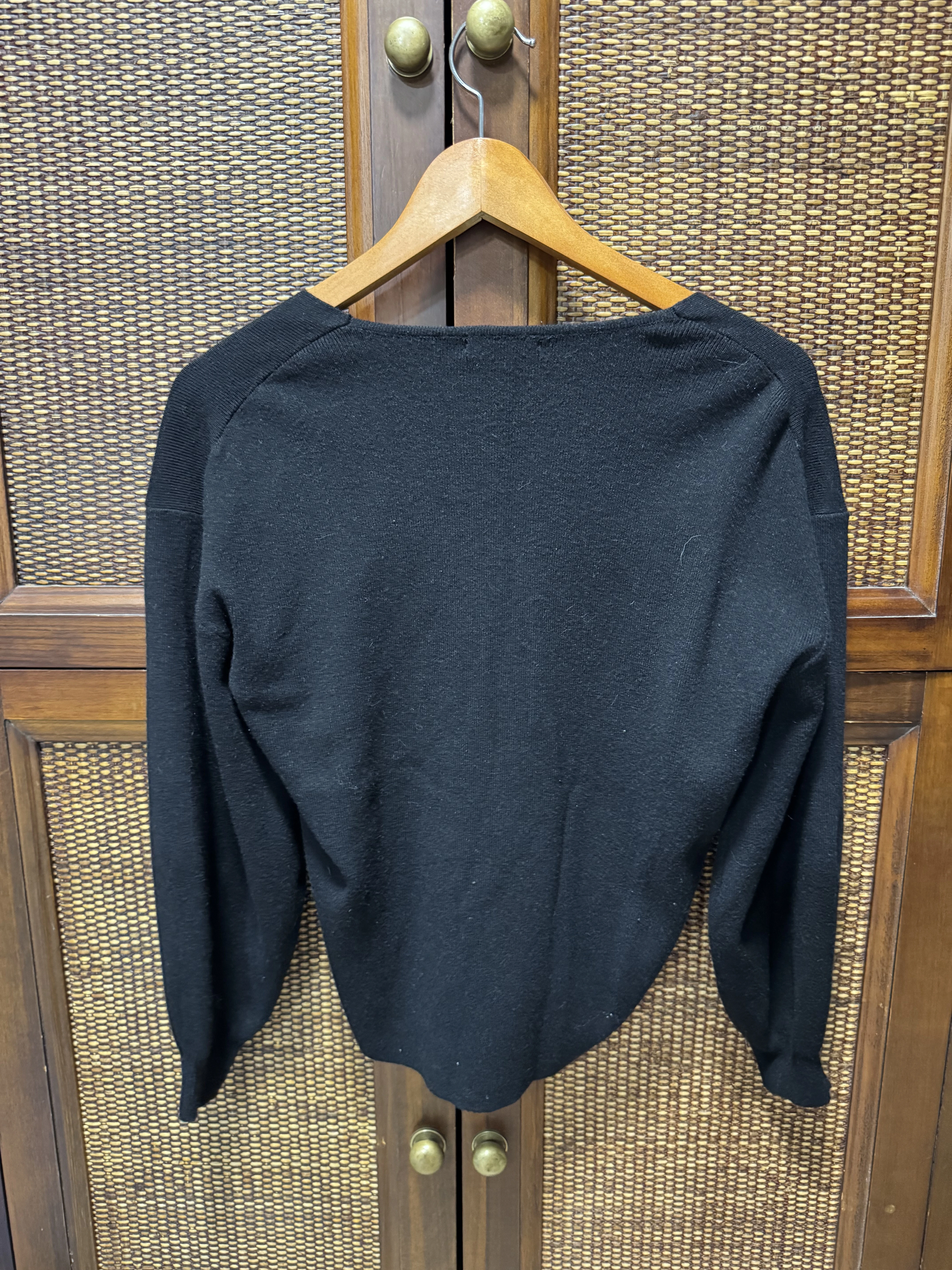 Black Knit Dex Sweater photo 2