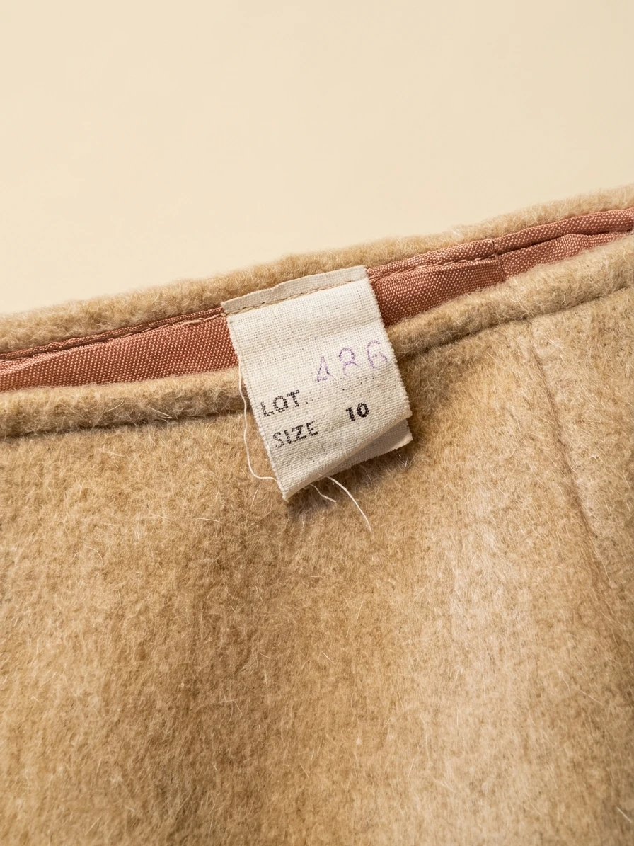 Vintage Mohair Pleated Trousers photo 3