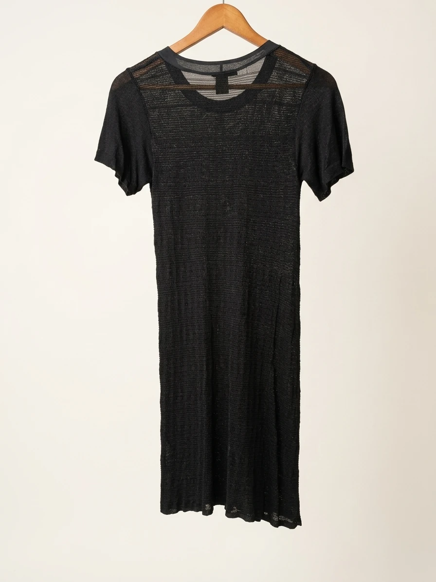 Vintage Mini Dress With Tie Detail photo 3