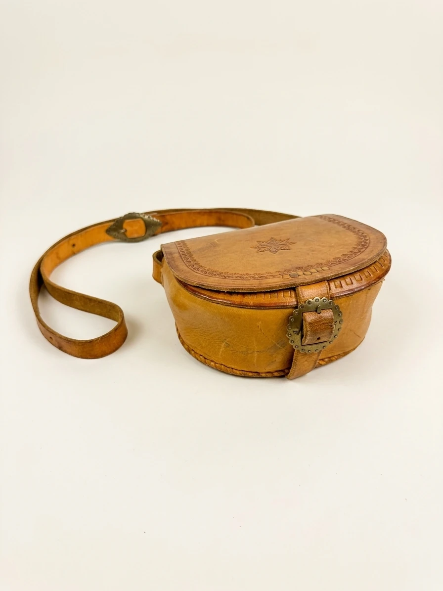 Vintage Leather Purse photo 5