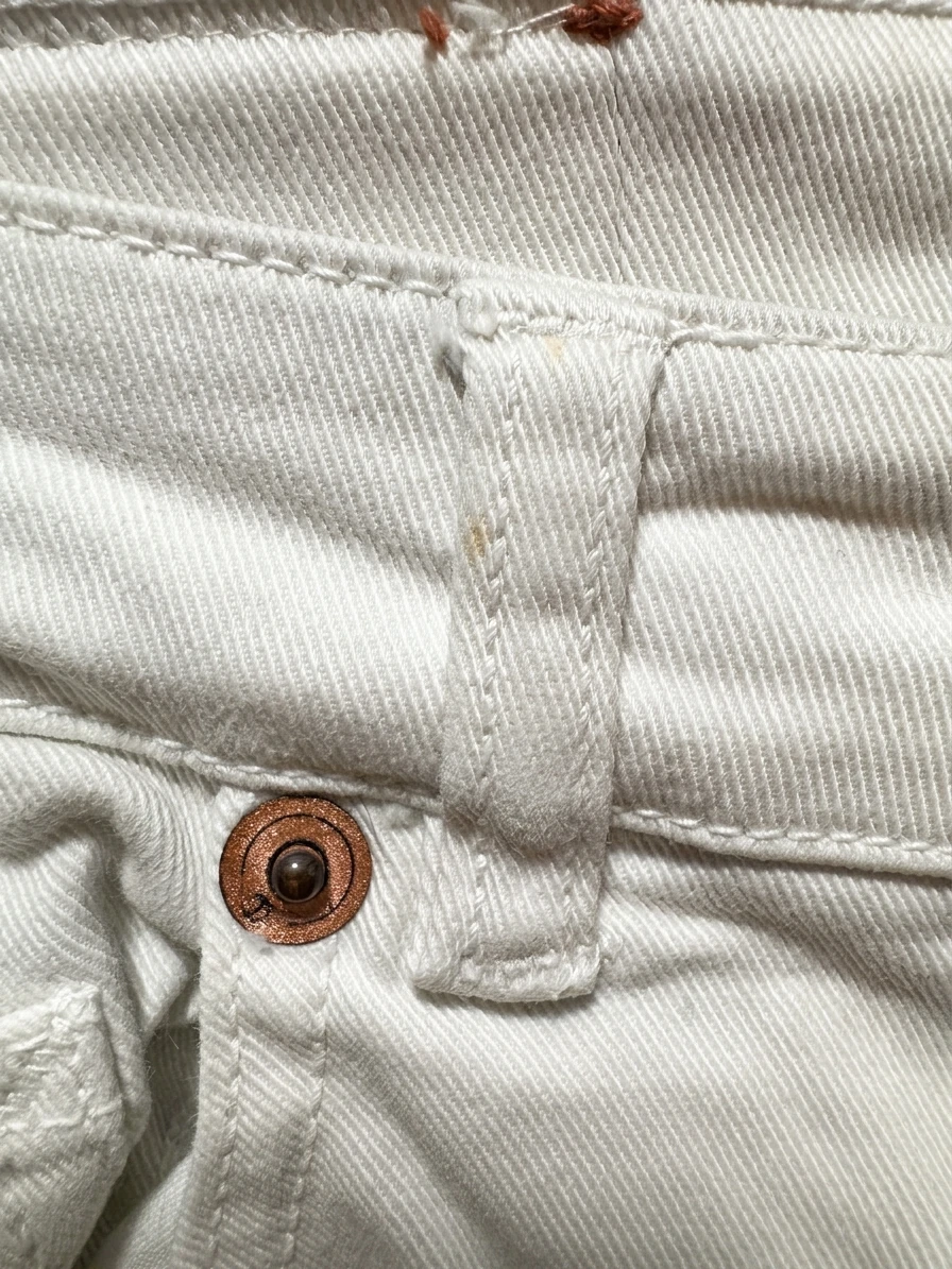 White Denim Jeans photo 4