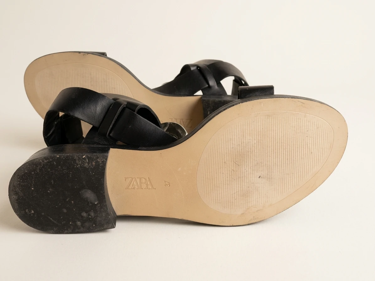 Zara Buckle Sandals photo 4