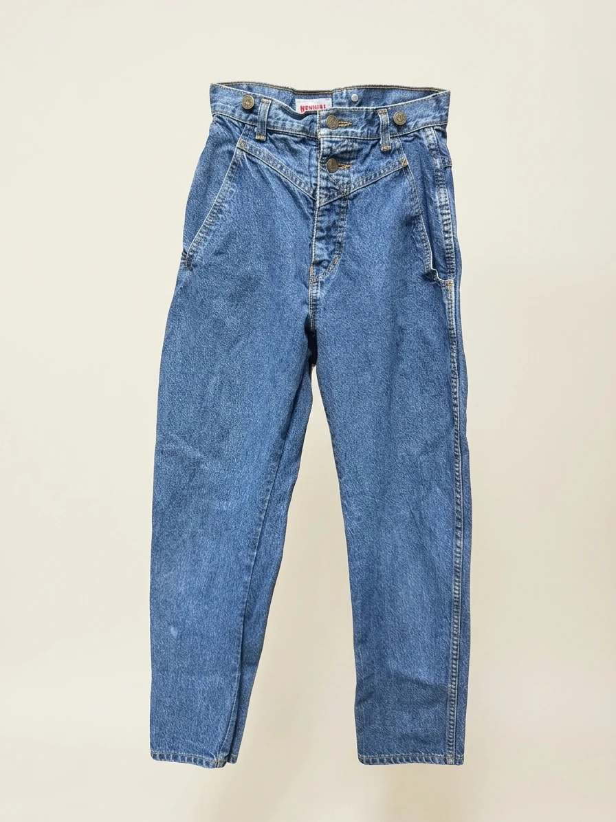 Vintage High Waisted Denim Jeans