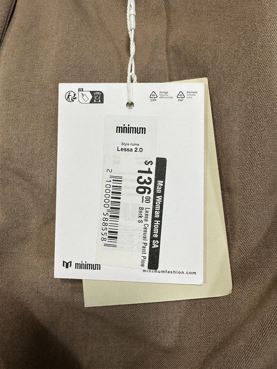 Minimum Tan Cotton Trousers photo 4