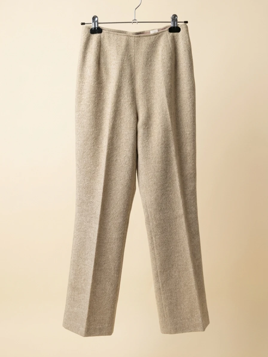 Vintage Mohair Pleated Trousers