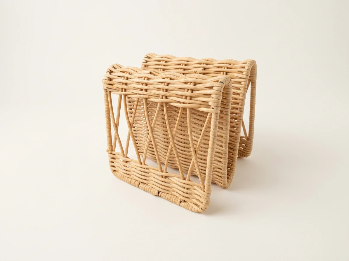 Vintage Wicker Napkin Holder