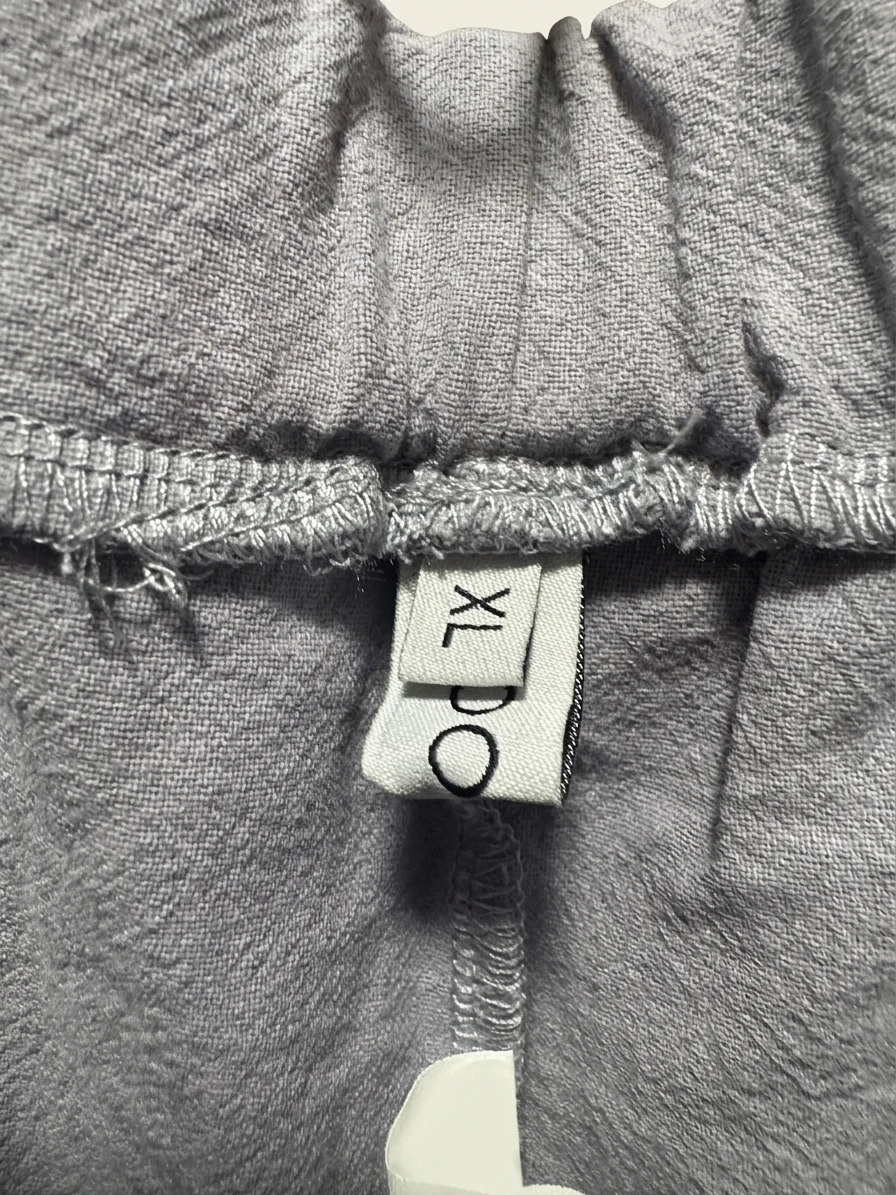 Light Lilac Cotton Blend Trousers photo 4