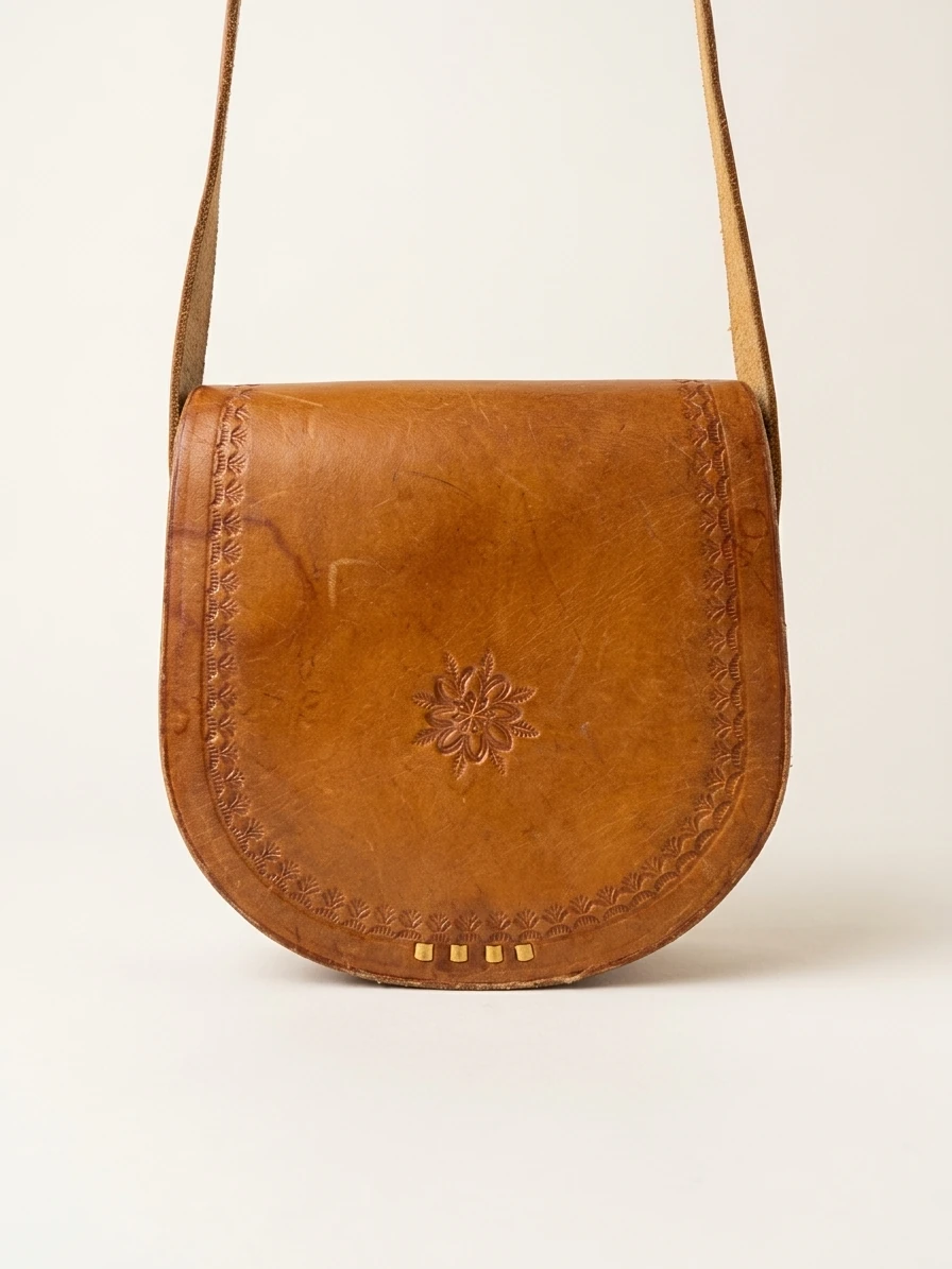 Vintage Leather Purse photo 4