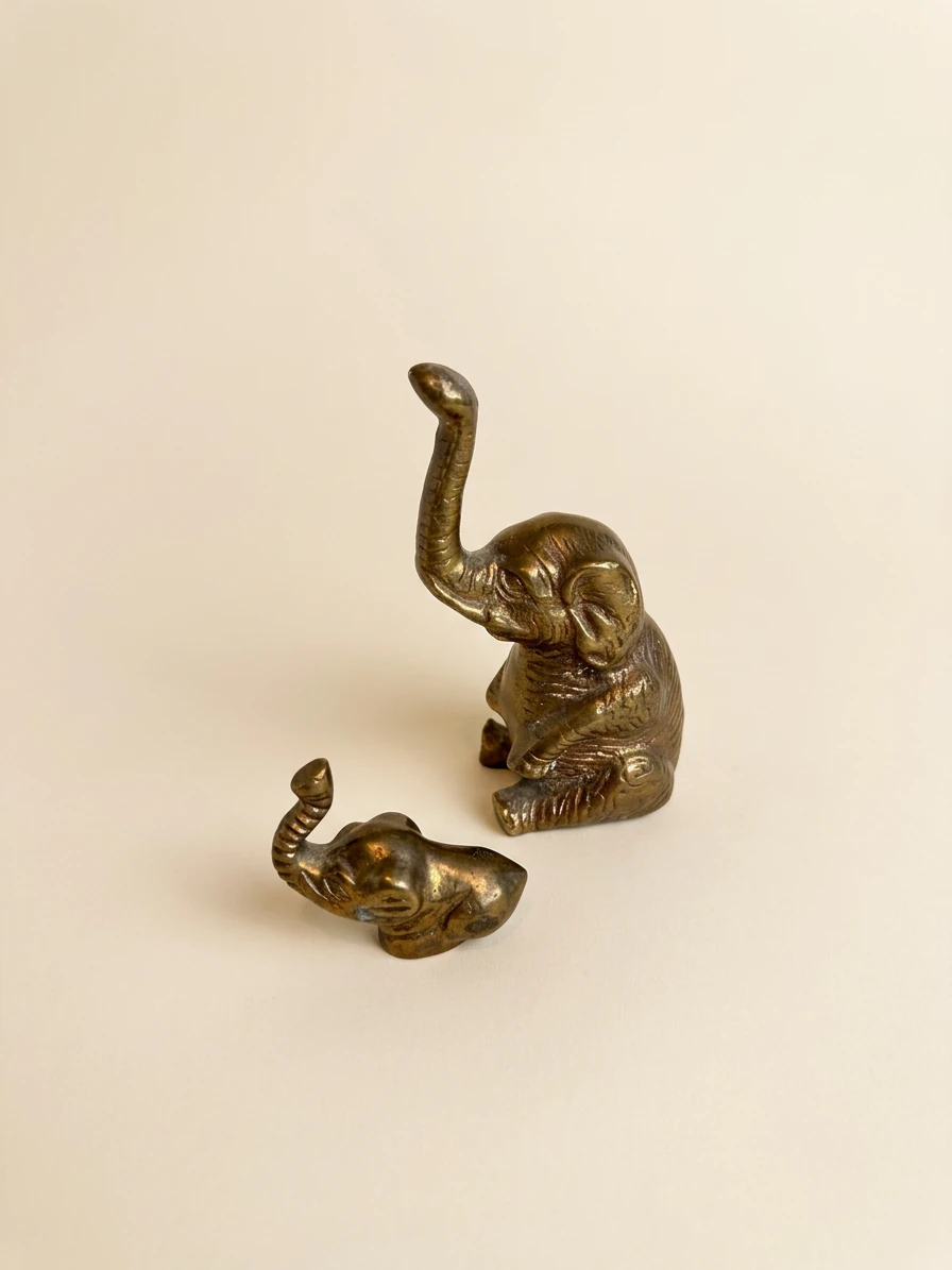 Vintage Elephant Figurines