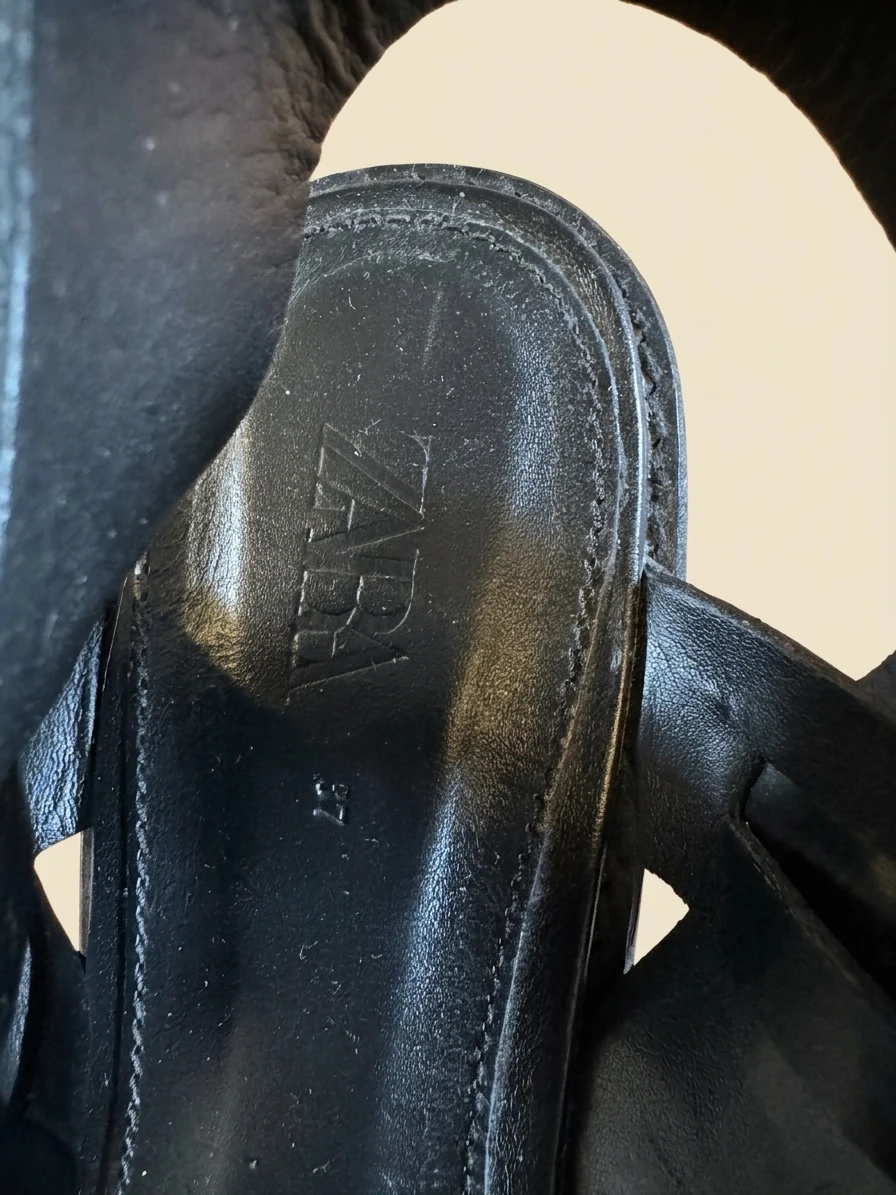 Zara Buckle Sandals photo 3